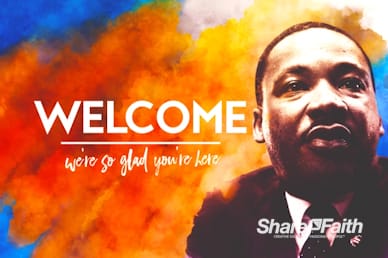 I Have A Dream Martin Luther King Welcome Motion Graphic