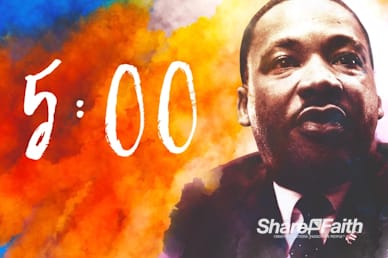 I Have A Dream Martin Luther King Church Countdown