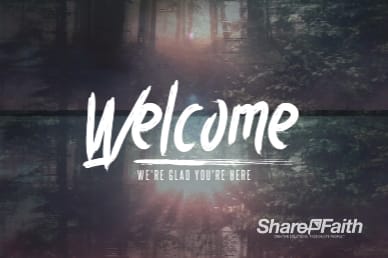 I Will Fear No Evil Welcome Church Motion Graphic