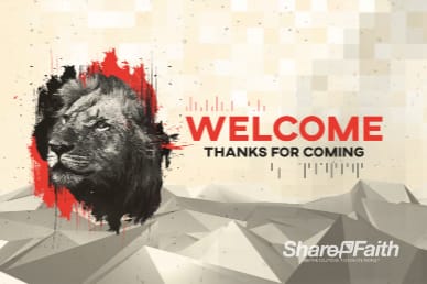 God Is Our Refuge And Strength Welcome Motion Graphic