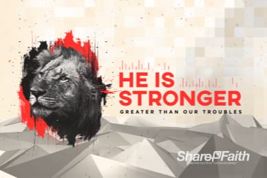 God Is Our Refuge And Strength Church Motion Graphic