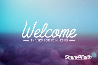 Church Bible Study Welcome Motion Graphic