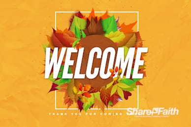 Church Fall Kickoff Welcome Motion Graphic