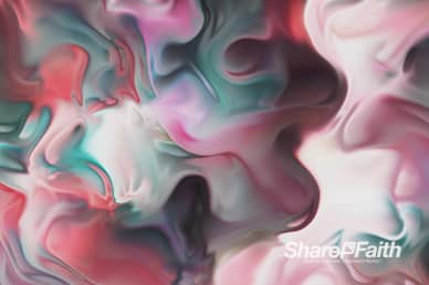 Abstract Paint Liquid Motion Background