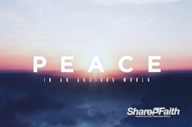 Peace Of Mind Church Motion Graphic