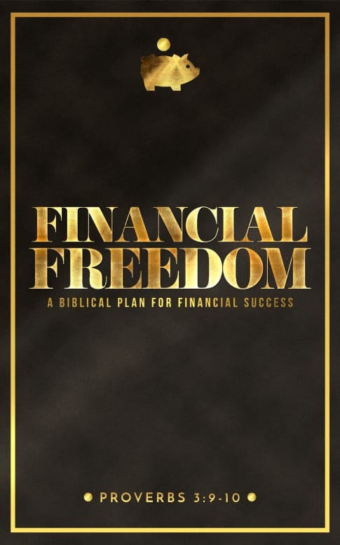 Financial Freedom Sermon Bulletin Cover Template