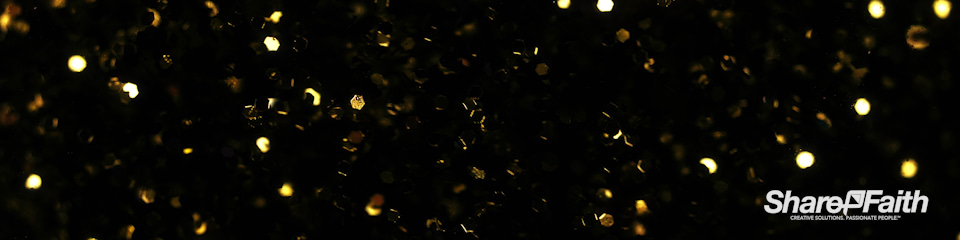 Glitter Shower Triple Wide Video Background