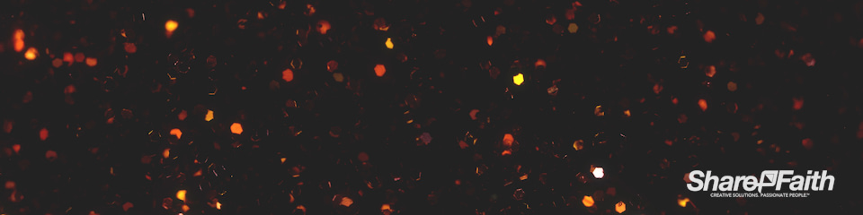 Glitter Embers Triple Wide Motion Background