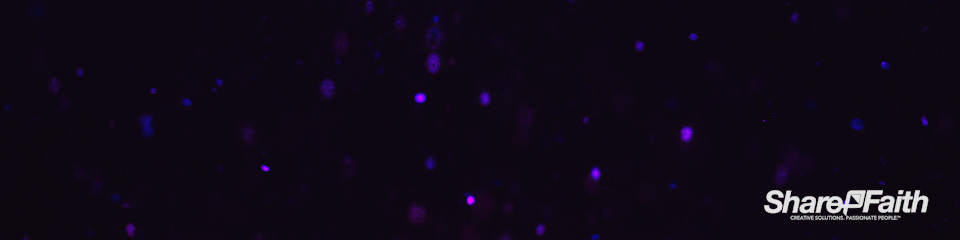 Glitter Particles Triple Wide Video Background