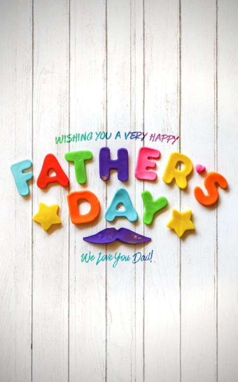 Father's Day We Love You Dad Church Bulletin