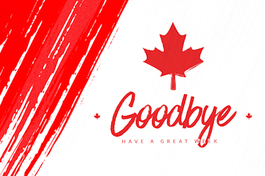 Canada Day Goodbye Motion Graphic