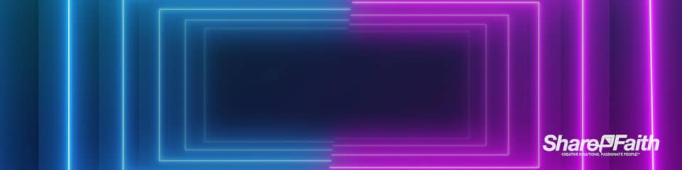 Laser Beam Corridor Multi Screen Motion Background