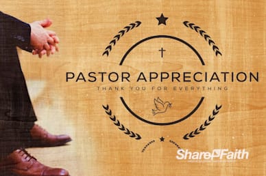 Pastor Appreciation Service Church Graphic