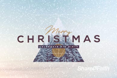 Merry Christmas Winter Service Motion Graphic