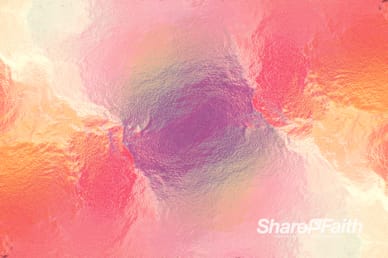 Pearlescent Colorful Texture Worship Motion Background