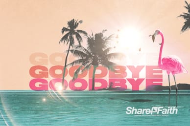Summer Playlist Goodbye Motion Graphic