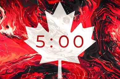 Canada Day Church Countdown Motion Graphic