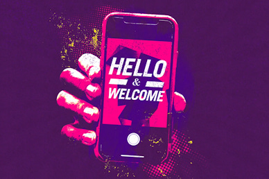 Death To Selfie Church Welcome Motion Graphic