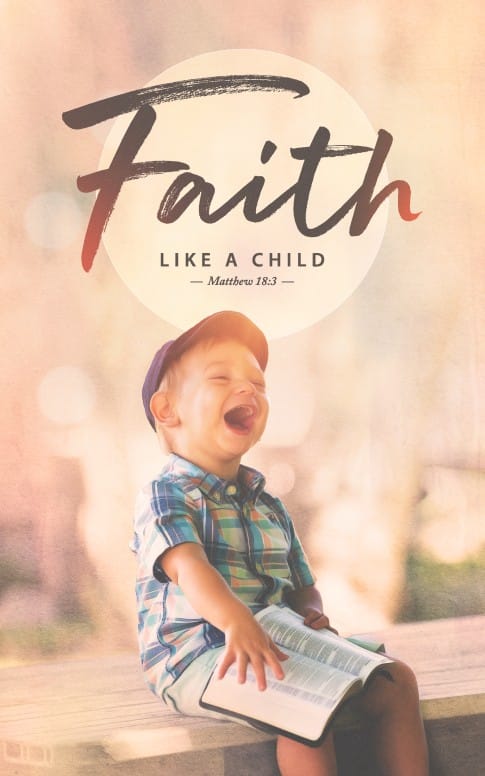 Faith Like A Child Bifold Bulletin