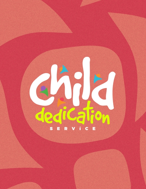 Child Dedication Church Flyer