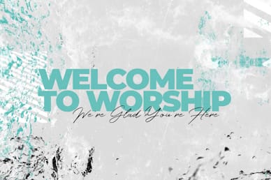 Baptism Sunday Welcome Church Motion Graphic