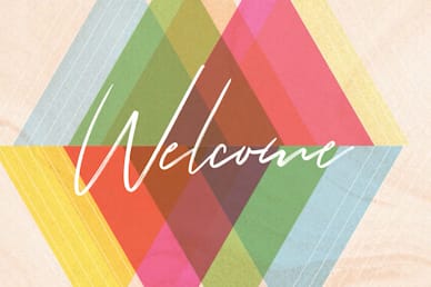 Easter Sunday Colorful Welcome Church Motion Graphic