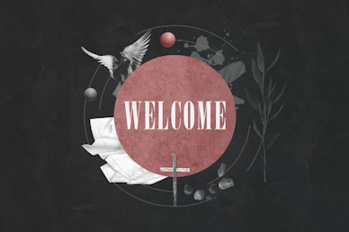 Good Friday Cross Welcome Motion Graphic