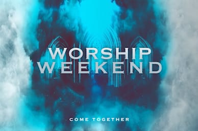 Worship Weekend Title Church Video