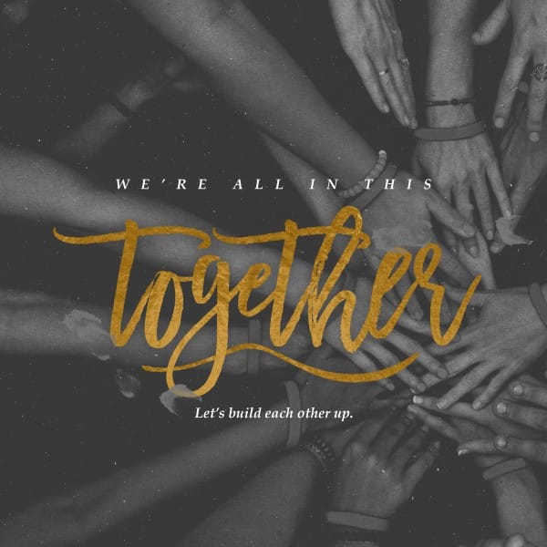 In This Together Social Media Graphic