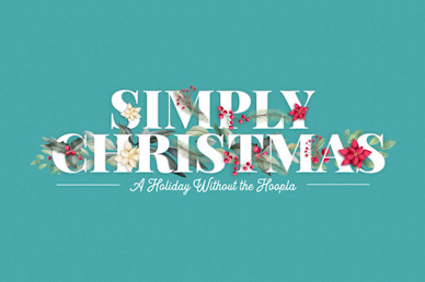 Simply Christmas Title Church Video
