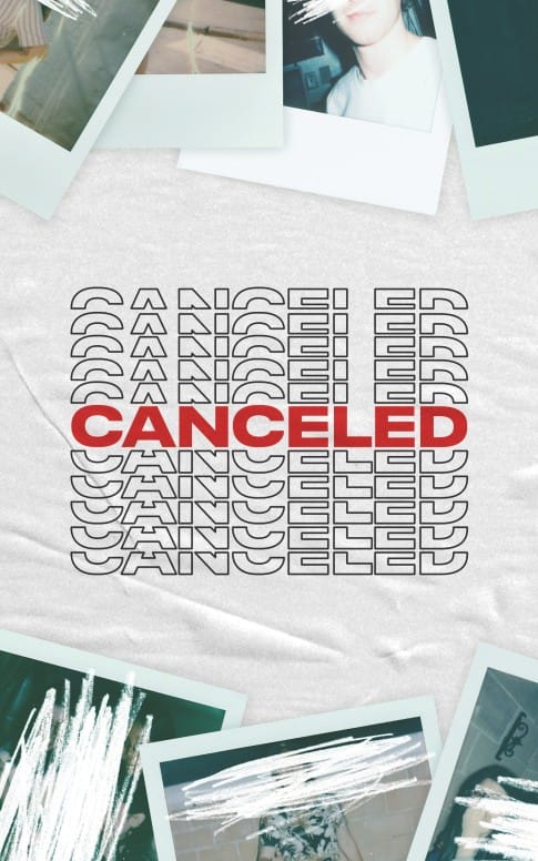 Canceled Church Bifold Bulletin