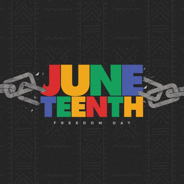 Juneteenth Freedom Social Media Graphic