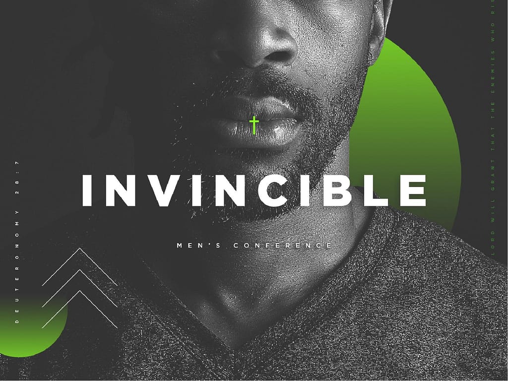 Invincible Men's Conference Church PowerPoint