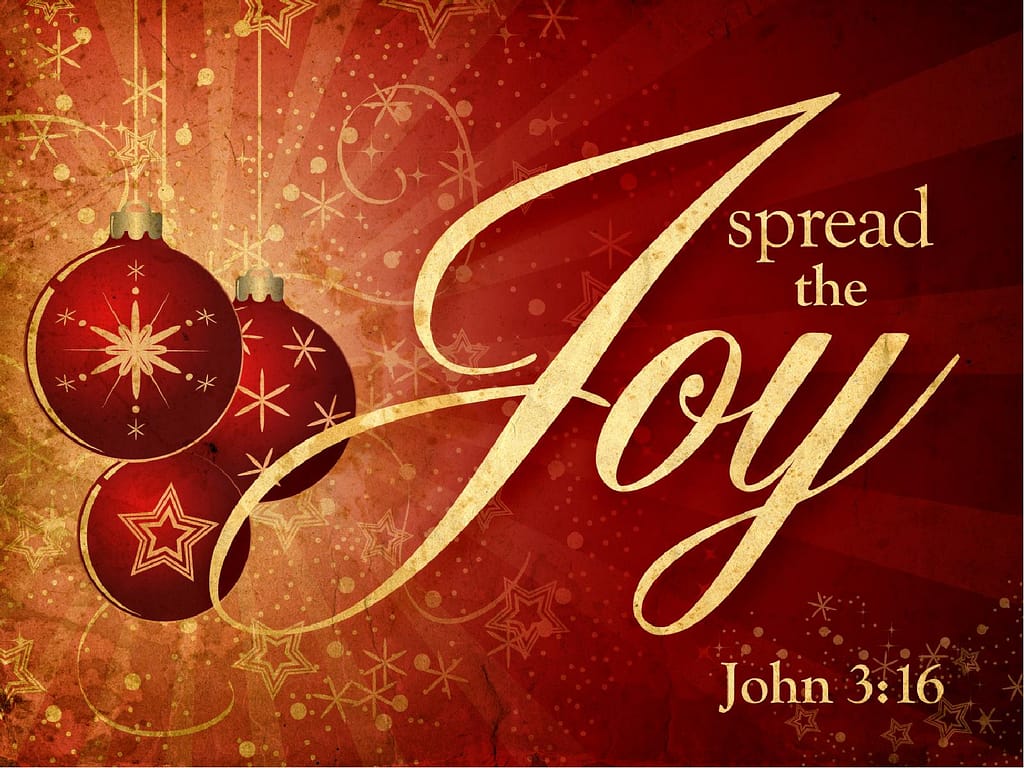 Spread The Joy Christmas PowerPoint