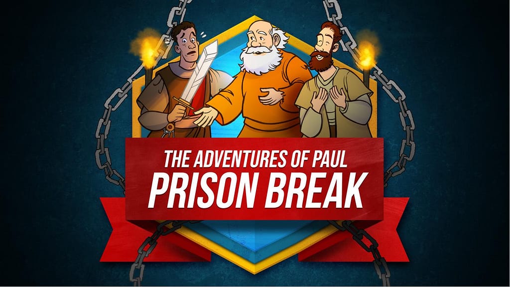 Acts 16 Prison Break Kids Bible Story
