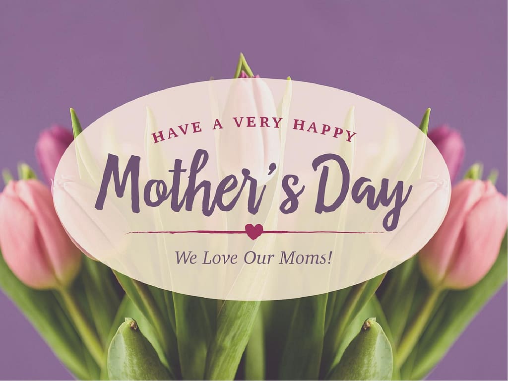 Mother's Day Tulips Religious PowerPoint