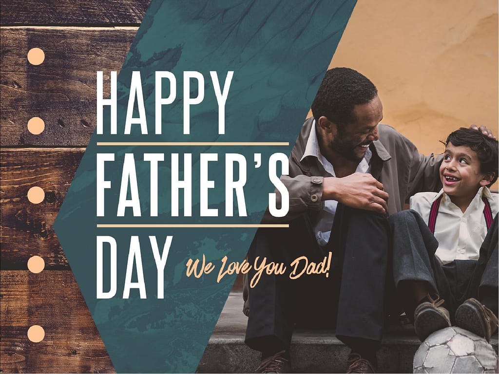Father's Day Father & Son Church PowerPoint
