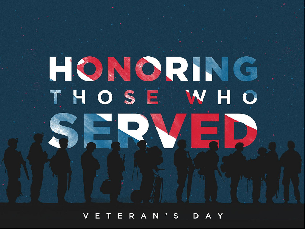 Veterans Day Honoring Those Who Served Church PowerPoint