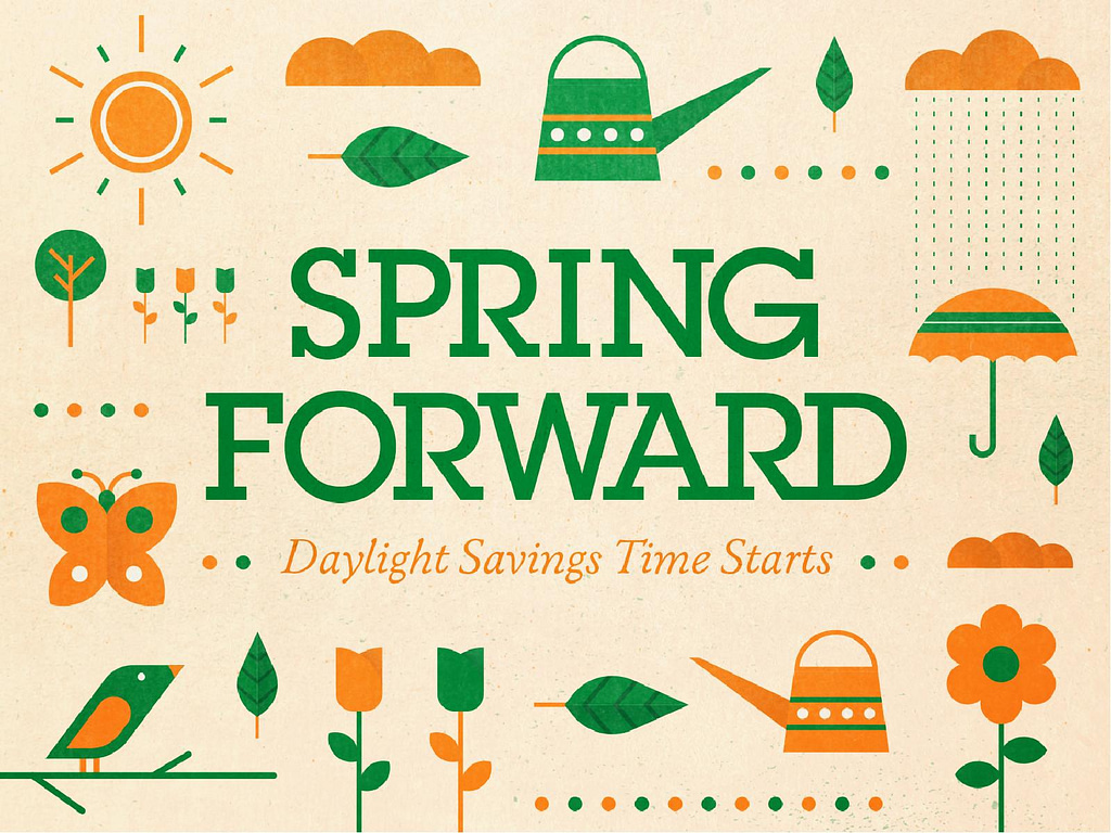 Spring Forward Daylight Saving Church PowerPoint