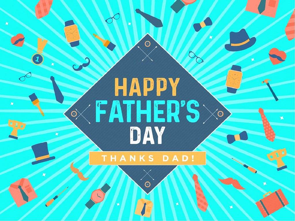 Happy Father's Day Sermon PowerPoint Template