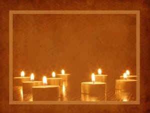 Advent Candles Worship Background