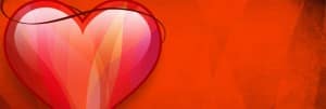 Valentine Heart Web Banner