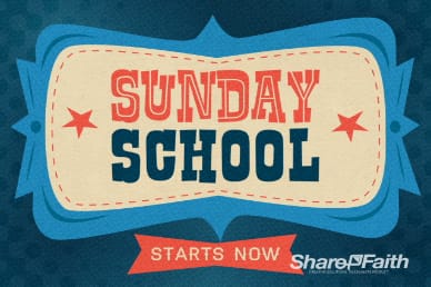 Sunday School Church Video Loop