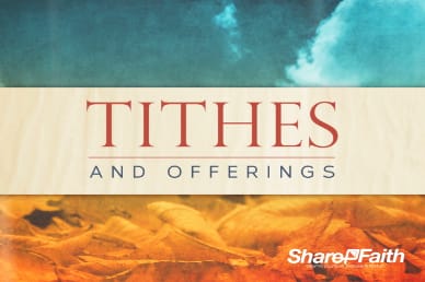 His Command Tithes and Offering Ministry Video Loop