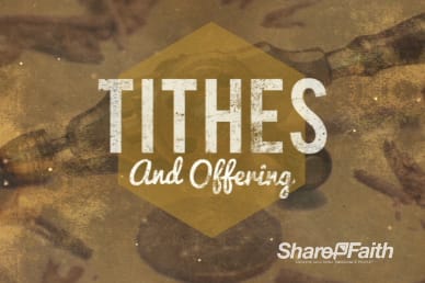 God's Workmanship Religious Tithes and Offerings Loop