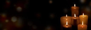 Candlelight Service Religious Web Banner
