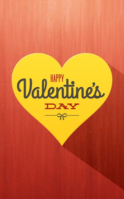Happy Valentine's Day Greeting Ministry Bulletin