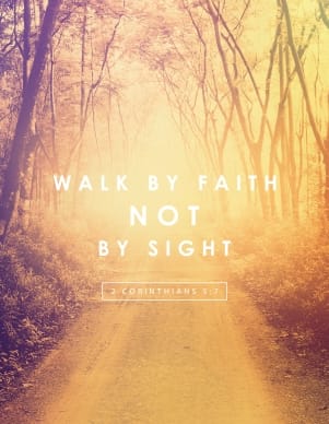 Walk by Faith Ministry Flyer