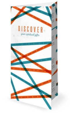 Discovering Your Spiritual Gifts Church Trifold Bulletin