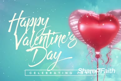Celebrating Love Valentine's Day Title Video Loop